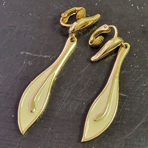 Clip On Dangle And Drop Earrings